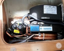 After custom refrigeration install After custom refrigeration install